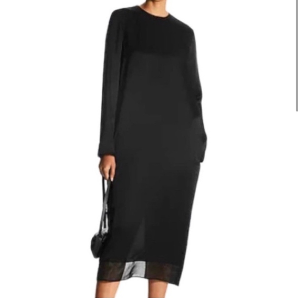 NWT Cos classic  Black Long Sleeve Dress